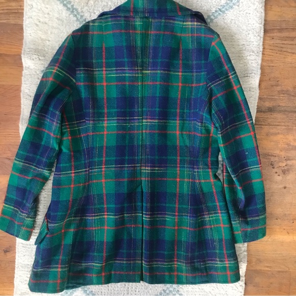 Vintage Plaid Blazer - Picture 3 of 5